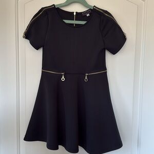 Hannah Banana  dress size8 with gold zippers